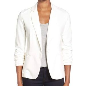 LIKE NEW Olivia Moon Cream Knit Blazer!